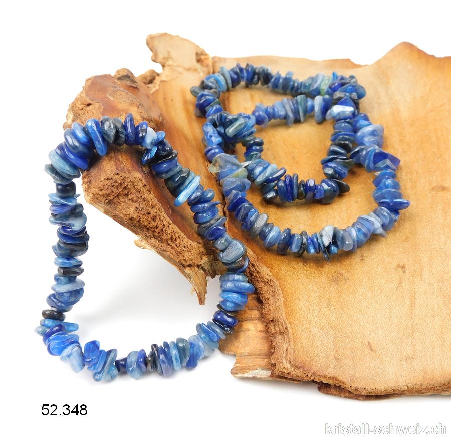 Armband Kyanit blau - Disthen, elastisch 18,5 - 19 cm. Größe M - L