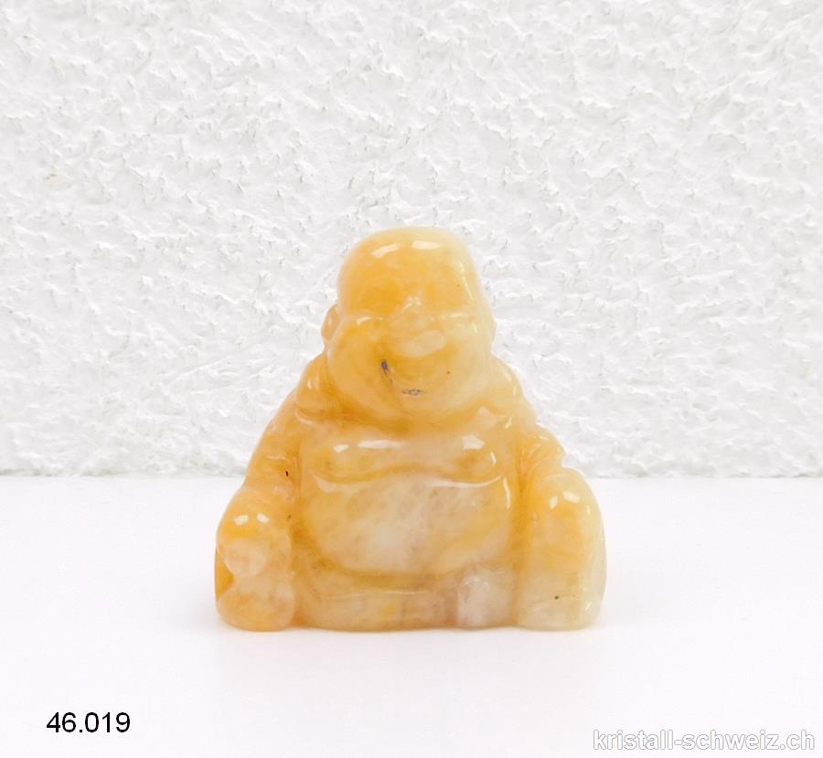 Buddha Chalcedon gelb 3,5 cm