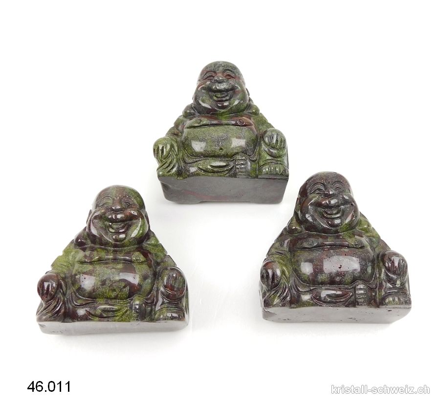 Buddha Drachen Jaspis 3,5 bis 4 cm