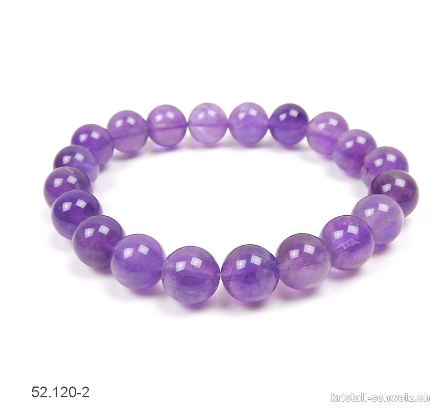 Armband Amethyst 10 mm / 20 cm
