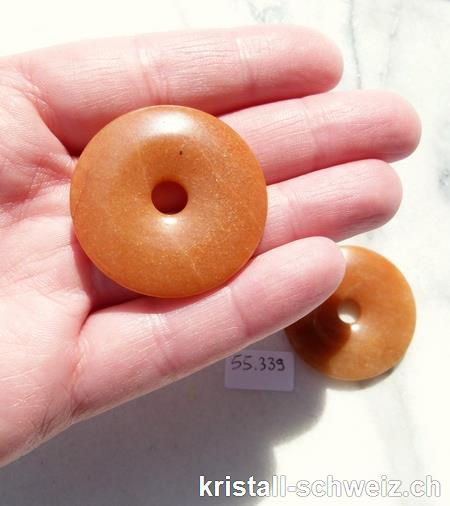 Aventurin rot, Donut 3,5 cm