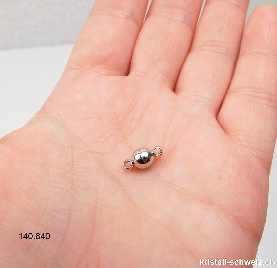 Magnetverschluss aus Metall 6 mm x lang. 12 mm
