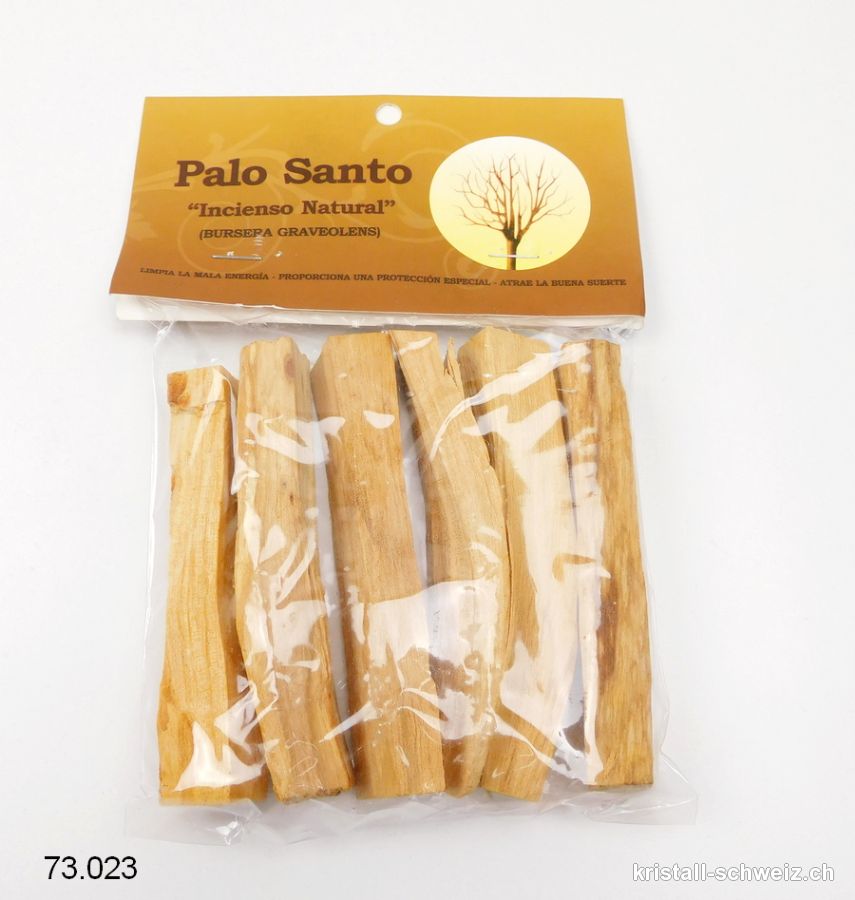 PALO SANTO Holz aus Peru 4 - 6 Stück / 70 bis 80 Gramm