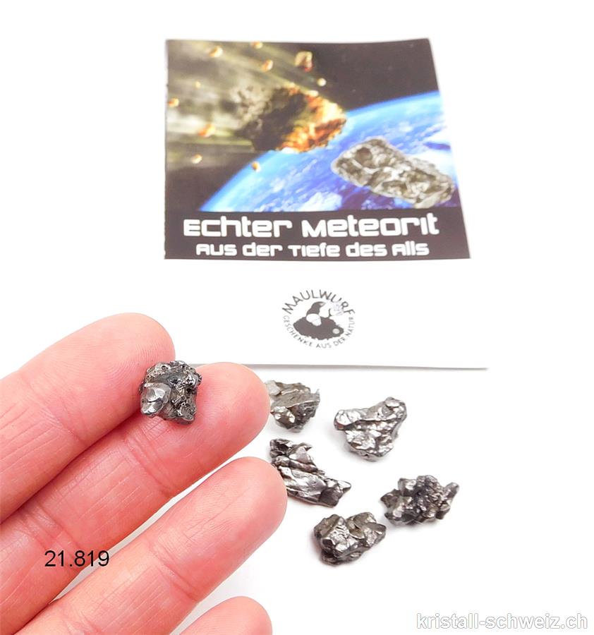 Meteorit Campo del Cielo Argentinien 1 - 1,5 cm / 2 bis 3 Gramm