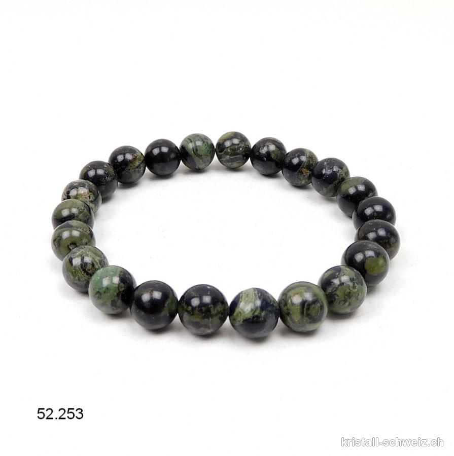 Armband Eldarit - Jaspis Kambaba 8 - 9 mm / 18,5 cm