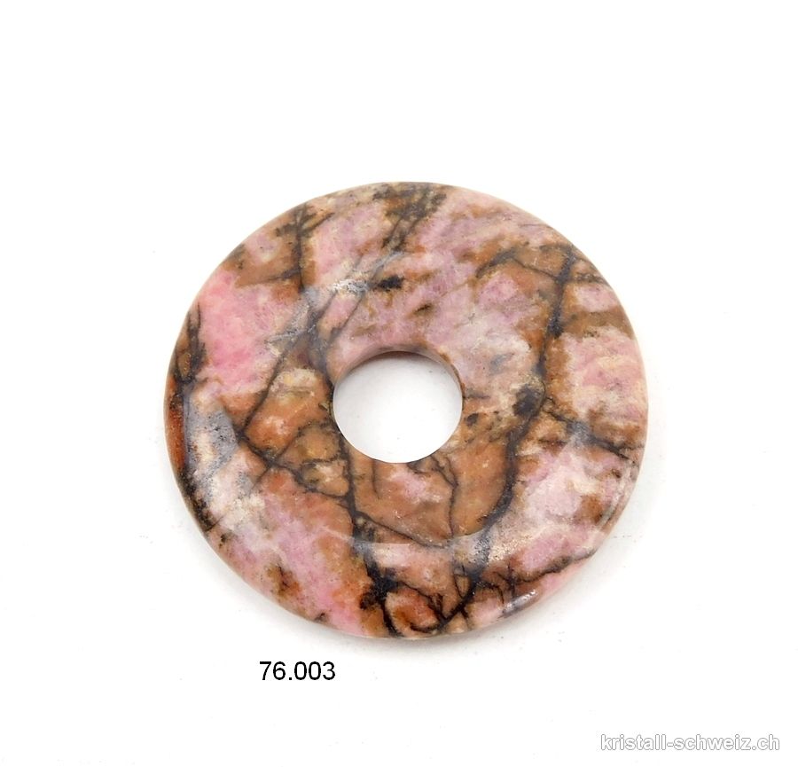 Rhodonit Donut 3 cm. SONDERANGEBOT