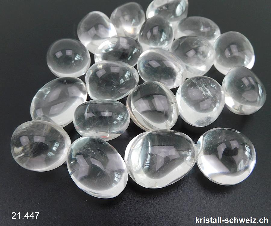 Bergkristall 2 - 2,5 cm / 9 bis 12 Gramm. Größe M. A-Qualität