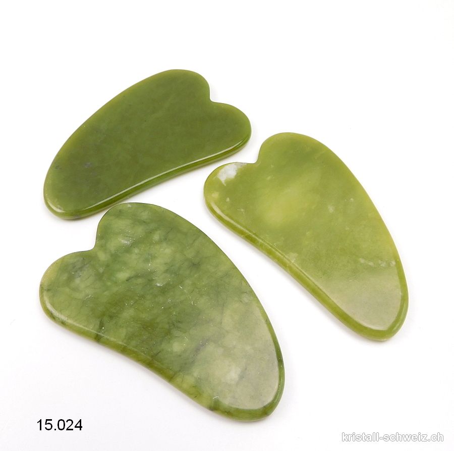 Engelsflügel - Massage Jade Serpentin 7 cm. SONDERANGEBOT