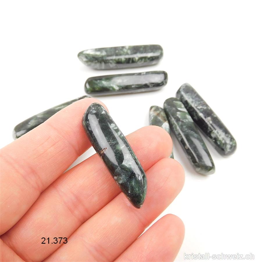 Seraphinit aus Siberien 3,5 - 4,5 cm / 7 bis 8,5 Gramm