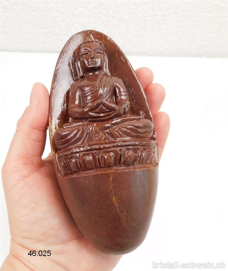 Lingam - gravierter Buddha Shiva Lingham 14 cm. Einzelstück 700 Gramm