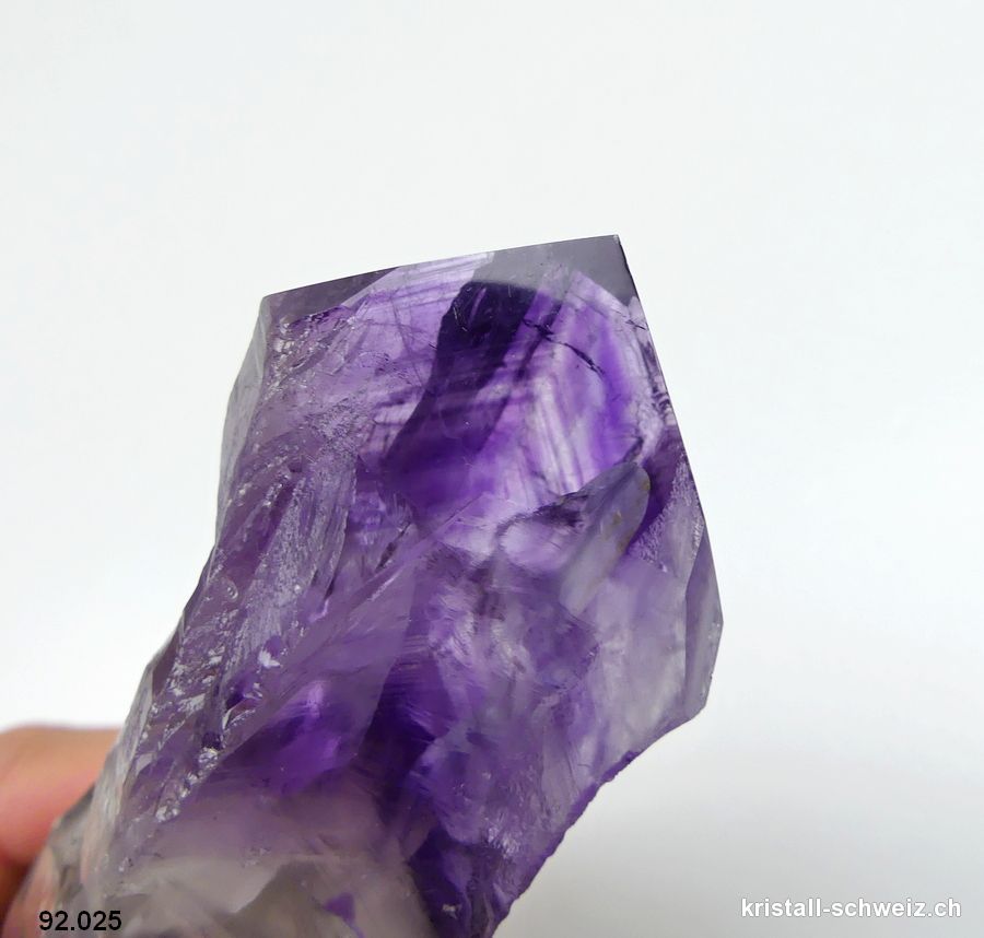 Amethyst Phantom rohe Spitze RIESIG. Unikat 362 Gramm