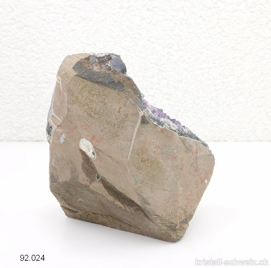 Amethyst aus Brasilien, Druse 11,5 cm. Unikat 791 Gramm