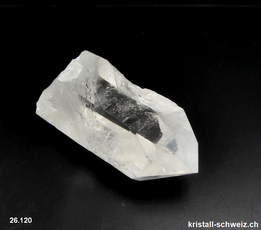 Bergkristall rohe Spitze 7,8 cm. Einzelstück 144 Gramm 