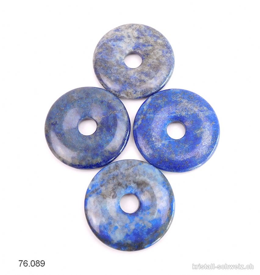 Lapislazuli, Donut 3,5 cm. Sonderangebot