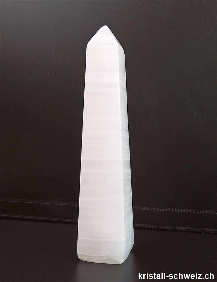 Manganocalcit blassrosa, Obelisk 11,6 cm. Einzelstück 132 Gramm
