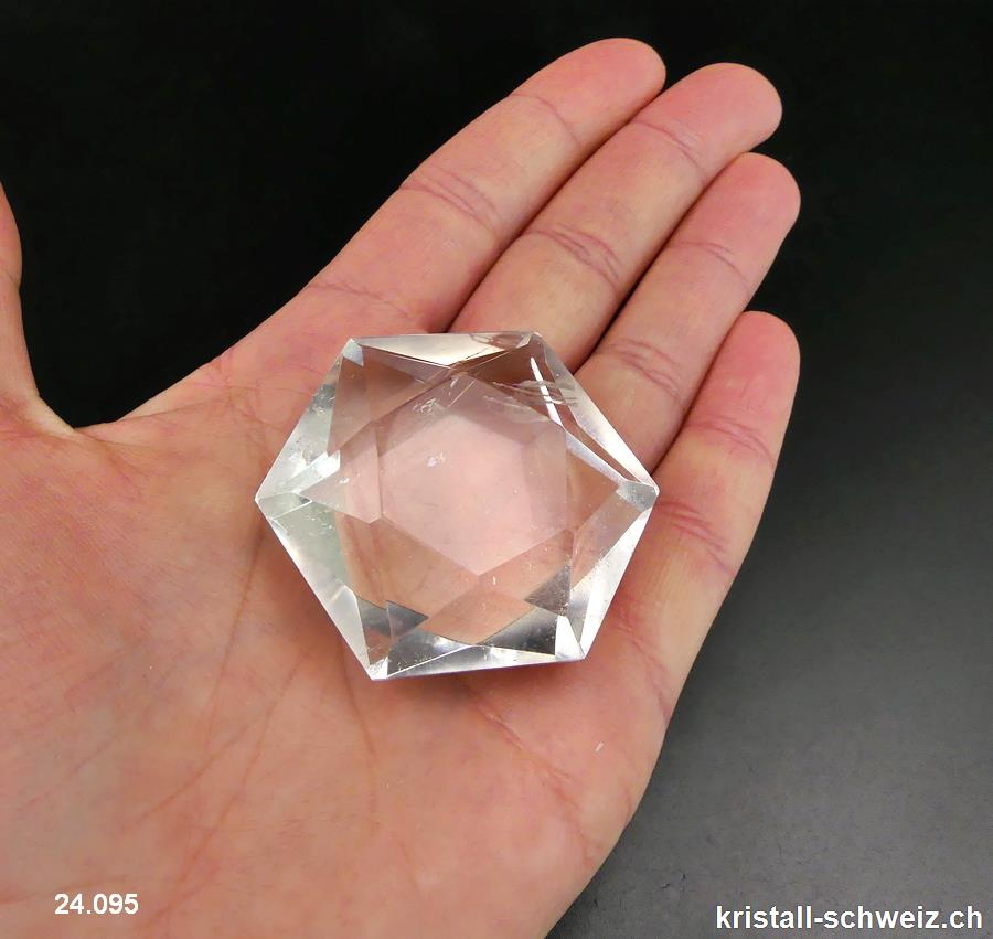 Feenstein - Solomon Siegel Bergkristall 4,6 cm. Unikat 50 Gramm