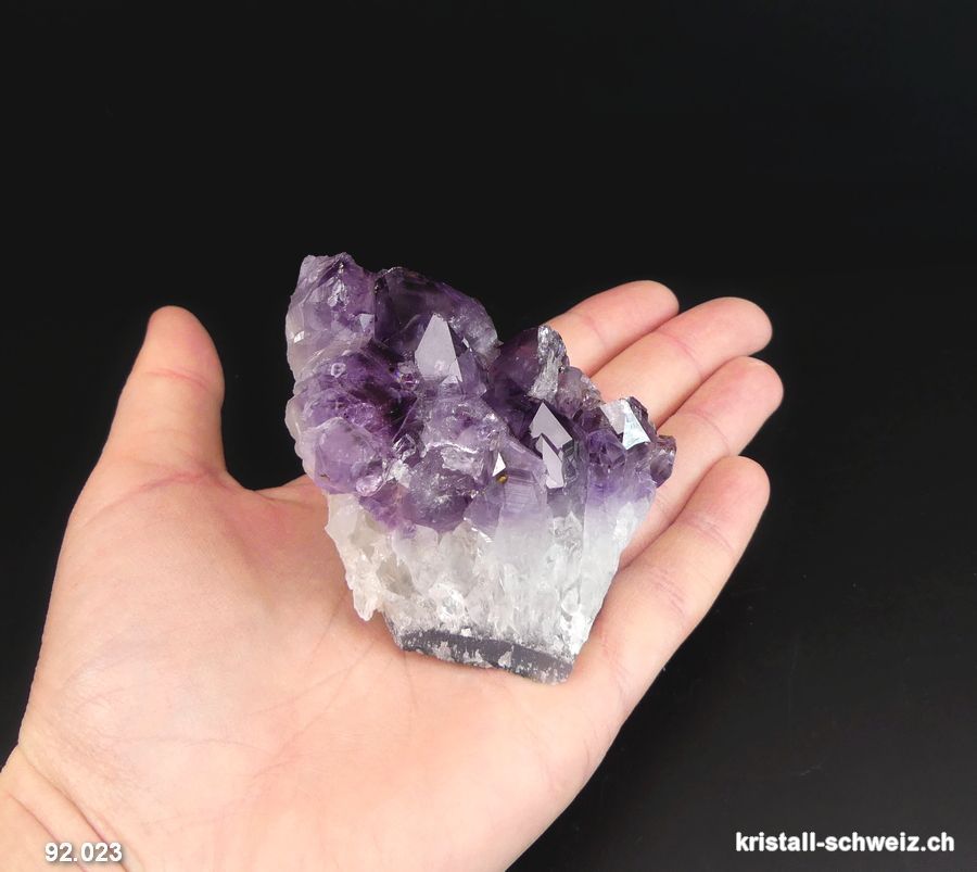 Amethyst aus Brasilien, Gruppe. Einzelstück 202 Gramm