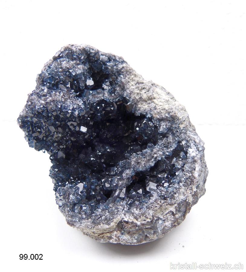 Celestite - Coelestin schwarz, Kristallin mit Matrix. Einzelstück 1'660 Gramm