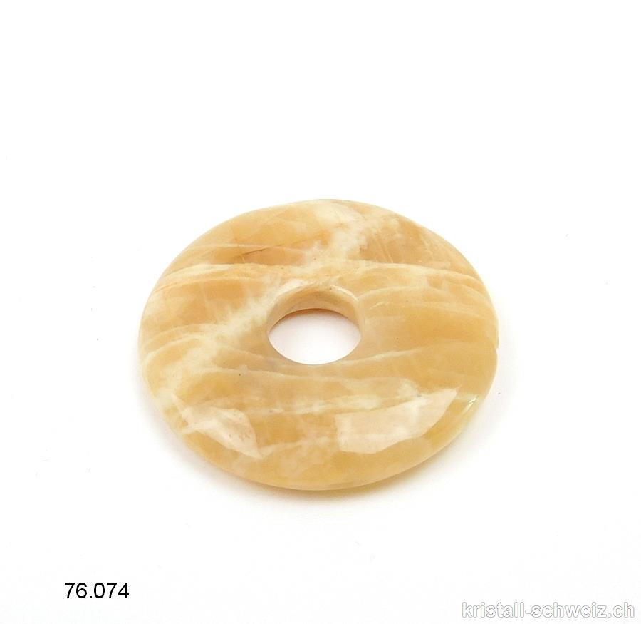 Mondstein beige Donut 3 cm. SONDERANGEBOT