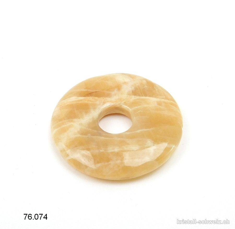 Mondstein beige Donut 3 cm. SONDERANGEBOT