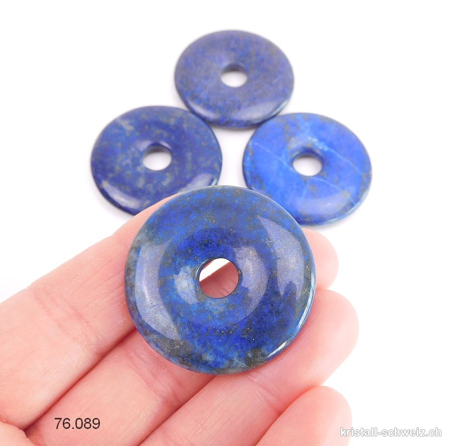 Lapislazuli, Donut 3,5 cm. Sonderangebot