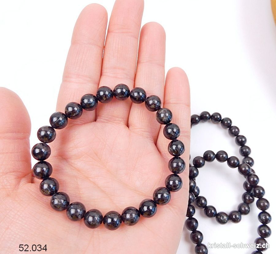 Armband Astrophyllit - Arfvedsonit 8,5 mm / 18-18,5 mm