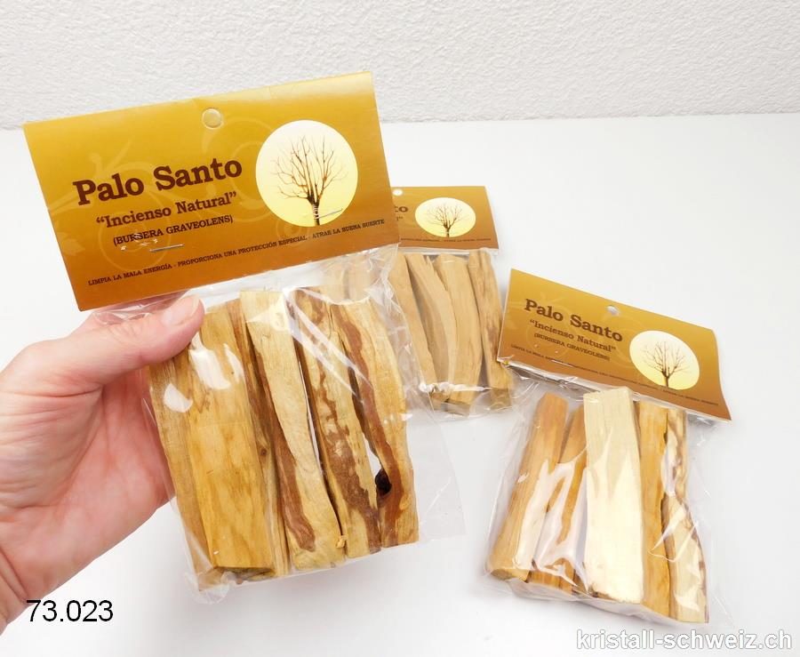 PALO SANTO Holz aus Peru 4 - 6 Stück / 70 bis 80 Gramm