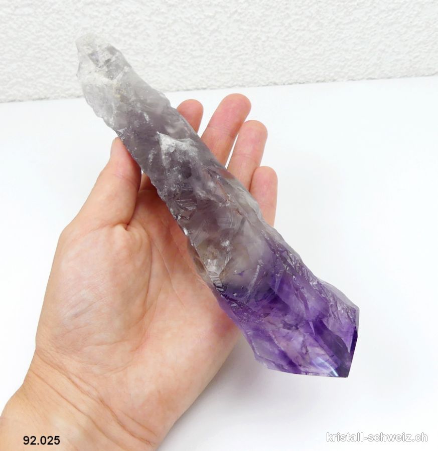 Amethyst Phantom rohe Spitze RIESIG. Unikat 362 Gramm